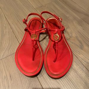 Tory Burch Red Sandals